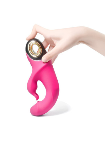 Vibromasseur Rabbit rose 9 modes de vibrations puissantes - USK-V10PNK
